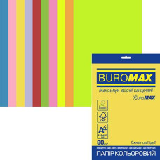 Папір офс А-4 20а/80г 10 кол Neon Intensive 2721820E-99 BM EUROMAX
