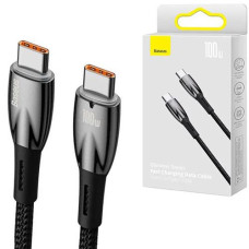 Кабель зарядний Baseus "Glimmer Fast" (Type-C-Type-C) 100W. 1.0м. CADH000701 (1)