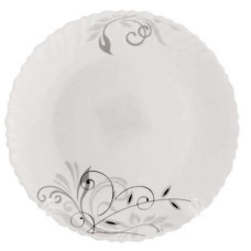 Тарілка склокераміка №7 "Tracery Мереживо" мілка 30075 ІНТР (36)
