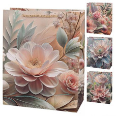 Пакет подарунковий паперовий "Flower garden" 31*41*12см. R34819-L (360)