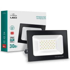 Прожектор світодіодний LED Titanum 30W 6000K 220V TLF306 (1)