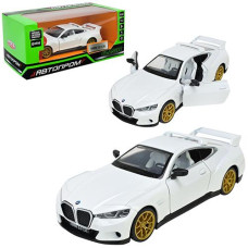 Машинка в кор. метал. на бат. інерц. "Автопром BMW 3.0 CSL" звук. світло 18*9*8см. 68732 (24)