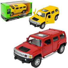 Машинка в кор. метал. інерц. "Автопром Hummer" 15*7*7см. 3кол. 4311 (96)
