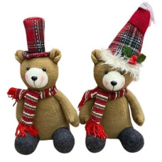 Новорічна фігура "Bear" 28см. R90643 (36)