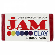 Полімерна глина (Пластика), стигла вишня, 20г. Jam Clay  ROSA TALENT 5018403