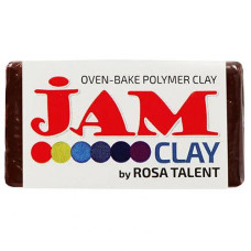 Полімерна глина (Пластика), темний шоколад, 20г. Jam Clay  ROSA TALENT 5018802