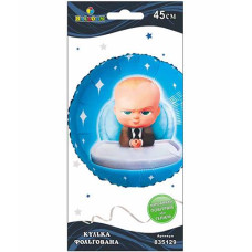 Кулька фольгована "BOSS BABY" 45см. Pelican 835129 (10)