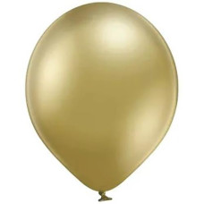 Кульки латексні "Хром золотистий Glossy Gold" 30см. 12" (25) 3102-0630 &&