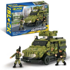 Констpуктор в кор. "IBLOCK Армія. СБМ "Варта" 369дет. 38*26*6см. PL-921-387 (12)