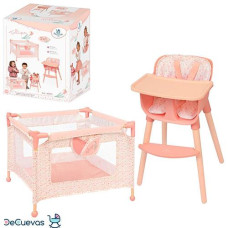 Манеж для ляльки метал. в кор. стільчик для годування 31*25*20см. 40074 (6)
