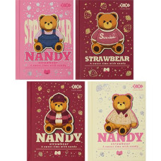 Блокнот A6, 64арк.кліт. BEAR TOY, тв. обкл. мат. ламінація KIDS Line ZB. 12721-10/28/13 (1)