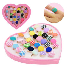 Каблучка метал. в диспл. ціна за 36шт. в упак. 16*14*3см. CN240705 (10) &&