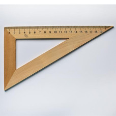 Трикутник дерев'яний 22см 60*90*30 0157 Козлов (25)