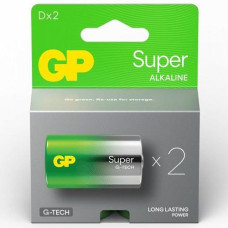 Бат. R20 бл. GP Super Alkaline 13A21-SB2 (2/160)
