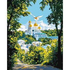 Картина по номерах 40*50см. "Собор духовності" KHO6486 Ideyka (1)