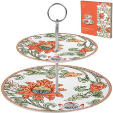 Фруктовниця 2-х ярусна "Limited Edition Airy" 26*19см. в кор. 19-539 ЮГ-К (12)