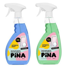 Засіб для миття скла та дзеркал ТМ "PINA" 0.5л. в асорт. 021590/021606 (1)
