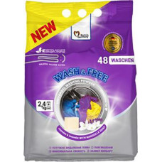 Порошок для прання "Wash&Free" 2.4кг. в асорт. 140890 (1)
