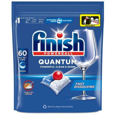 Капсули для посудомийної машини "Finish Quantun All in1" 60шт. (10) &&