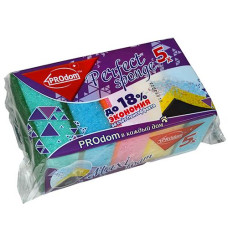Губка кухонна "Perfect" 5шт. пориста АППТ 10034 (80)