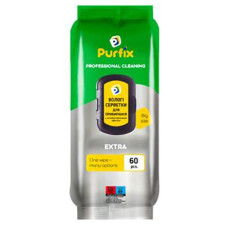 Серветка волога  60шт. "Purfix EXTRA" з клапаном для прибирання в асорт. 92209 (12)