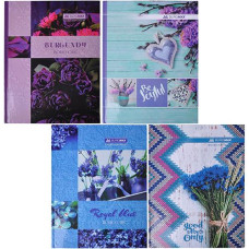 Канц. книга Buromax клітинка A4 96арк офс. тв лам обк,  2400-207/202/302/306 BM (8)