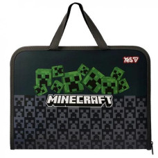 Портфель пластиковий А4 на блискавці Yes Minecraft FC 35*26*3см 492355 (1/12)