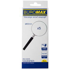 Лупа Buromax пластик d60*5 BM 4305  (12)