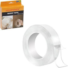 Стрічка клейка двохстороння Nano Tape 3.0см*3м прозора 330 (200)