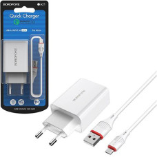 Зарядне Borofone USB кабель (USB-Micro) BA21AMW (1)