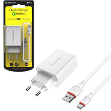 Зарядне Borofone USB кабель (USB-Type-C) 20W BA21A (1)