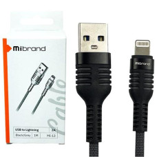Кабель зарядний Mibrand (USB-Micro) 2.0A. 1.0м. 2кол. MI-13 (1)