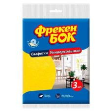 Серветка для прибирання віскоза 3шт. універсальна. "Фрекен Бок" 24885 (65)