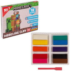 Пластилін YES 10 кол. 200г. "Minecraft" 540662 (1/14)