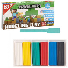 Пластилін YES 6 кол. 120г. "Minecraft" 540650 (40)