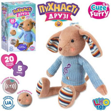 Іграшка інтерактивна "Собачка" сенсорна. музика. світло 15*25*12см. M 5992 I UA (20)