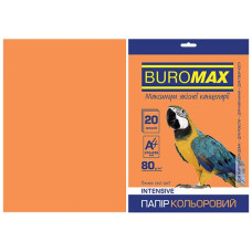 Папір офс А-4 20а/ 80г Intensiv помаранчевий  2721320-11 BM BUROMAX