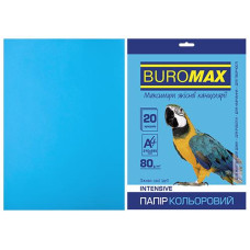 Папір офс А-4 20а/ 80г Intensiv світ-синій  2721320-30 BM BUROMAX