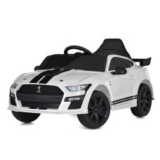 Електромобіль р/к. 2.4G. 2двиг.45W. акум.12V/7AH. колес.EVA. шкіра. білий M 5778EBLR-1 (1)