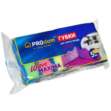 Губка кухонна "Хвиля (Maxima) "Super Luxe" 5шт. 10018 АППТ (60)