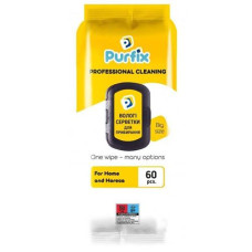 Серветка волога  60шт. "Purfix professional cleaning" з клапаном для прибирання в асорт. 92322 (6)