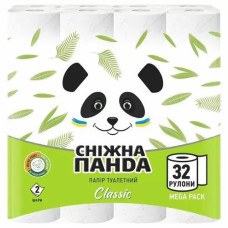 Туалетний папір "Сніжна панда Classic" 2-х шарова 32шт./упак, ціна за упаковку!!! (2)