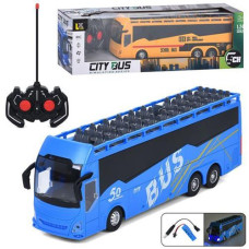 Автобус р/к. в кор. акум. USB. гумові колеса. світло 43*13*10см. 2кол. 197-5-6 (12)