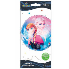 Кулька фольгована "Крижане серце" 45см. Pelican 835121 (1)