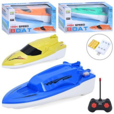 Катер р/к. в кор. акум. USB. 21см. світло 2вид. BJ661-11A-12A-13A-14A (24)