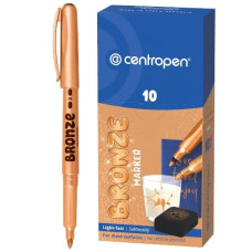Маркер Centropen тонкий 1.5-3мм. бронзовий 2690/14 (10)