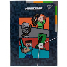 Папка А4 YES з 3 роздільниками "Minecraft" 492112