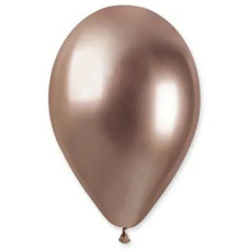 Кульки латексні "Хром рожеве золото Shiny Rosegold" 33см. 13" (50) 1102-2270 &&