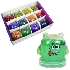 Лизун в кор. 12шт. "Slimo" 100гр. мікс. кол. 71825 Стратег (72)