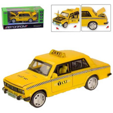Машинка в кор. на бат. метал. інерц. "Автопром Lada 2106" звук. світло 19*9*8см. 7643 (36)